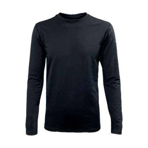 トラスコ中山　クルーネックインナー　ＬＤＬ　ＦＴＰＣ　Ｌ／Ｓ　ブラック　Ｓ　ＦＴＰＣ‐２５１５１６２９