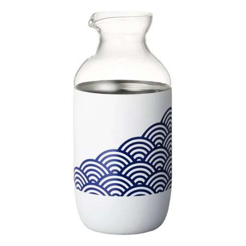 ON℃Zone 飲みごこち 日本酒とっくり 波 360ml　OZNN-360NA