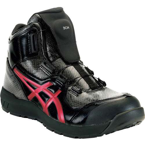 アシックス ［限定カラー］ウィンジョブCP304 BOA BLK EDITION ブラック×クランベリー 27.5cm 1273A088.002-27.5