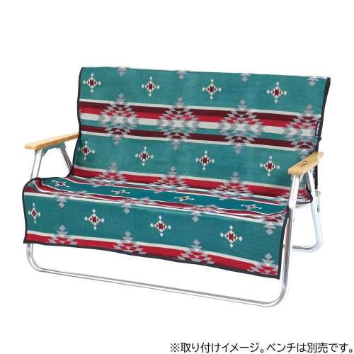 ＣＳネイティブラグ　ベンチ用カバー(ブルー)ＵＰ‐２６６６