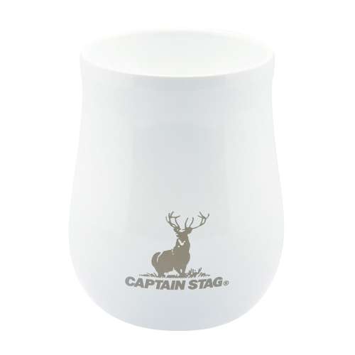 「香る」真空二重タンブラー240(セラミックホワイト) UE-3618