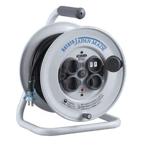 レインボーリール 延長コード4個口 20ｍ 白 CC-20S