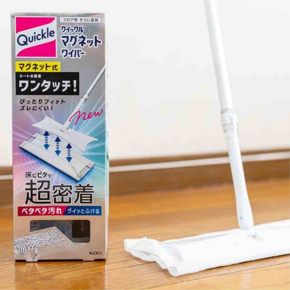 シートを磁力で保持！大人気の「クイックルマグネットワイパー」