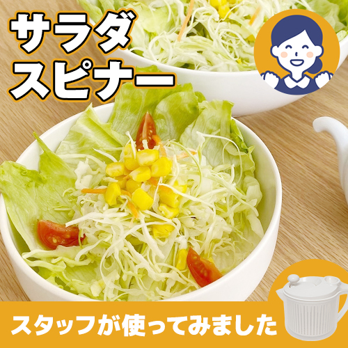 【やってみた!】サラダスピナー!
