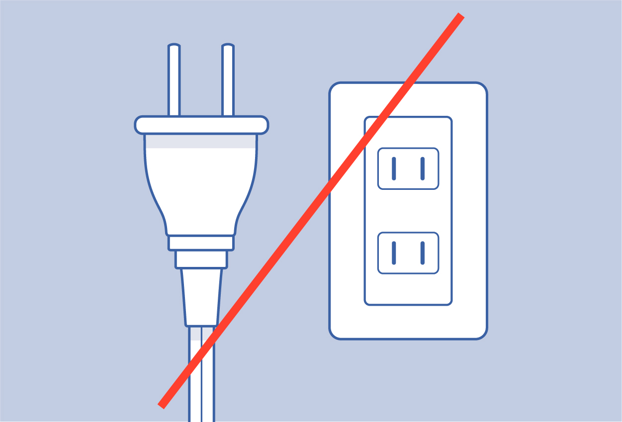 電源が近くにない場合・乾電池式からの交換の場合