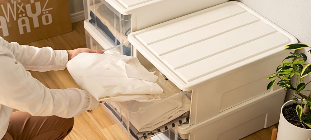 クローゼット用引出し収納ケース