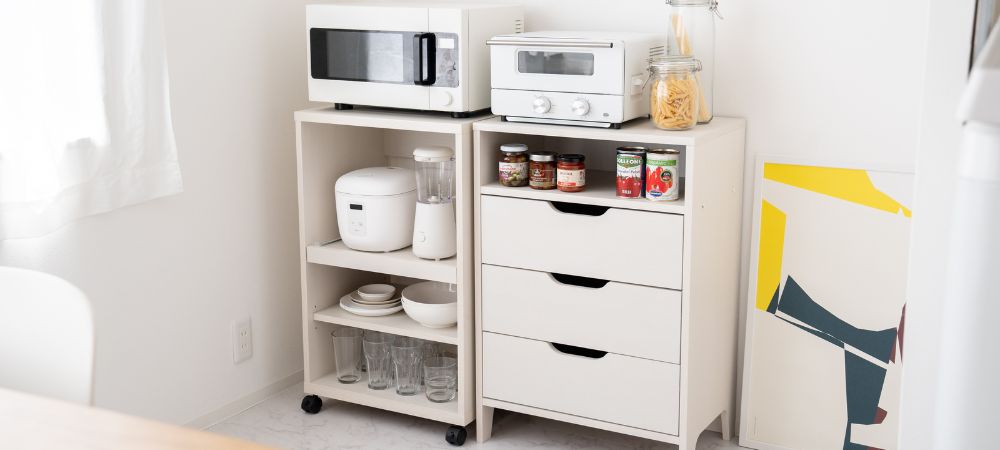 キッチン収納 レンジ台