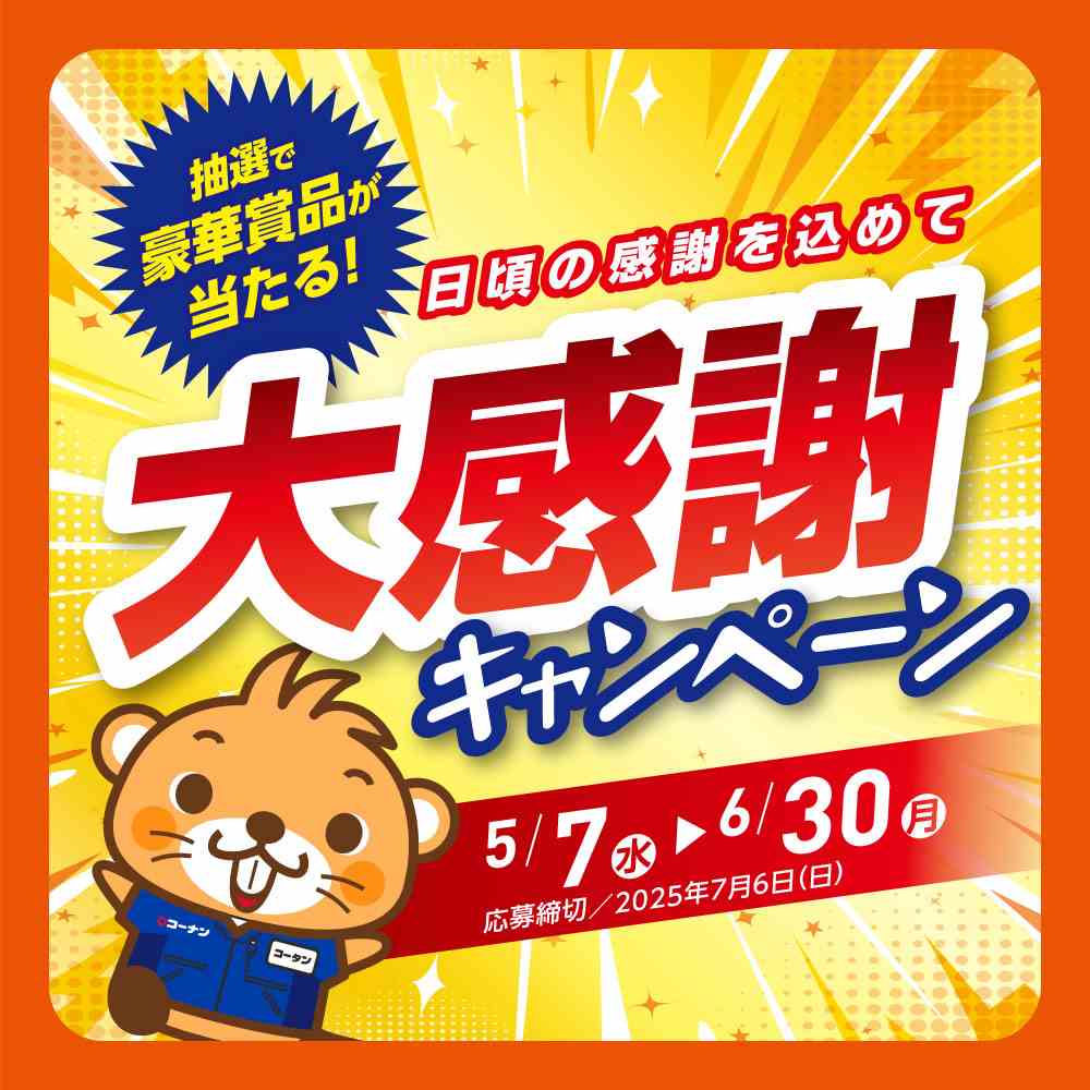 大感謝キャンペーン