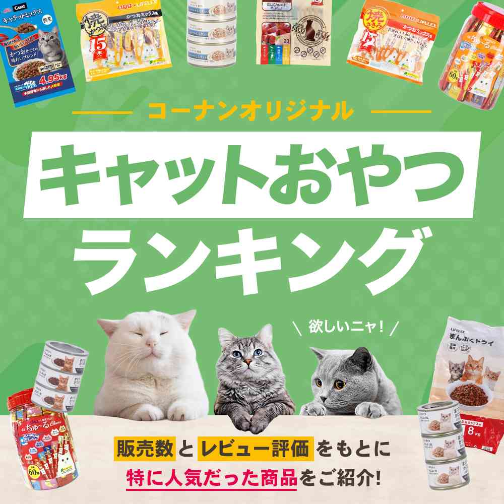 コーナンオリジナルランキングーキャットおやつ